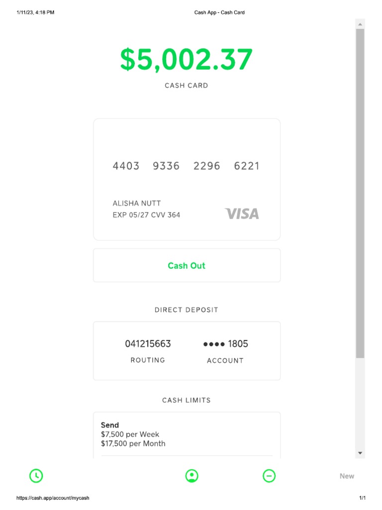 Cashapp Statements | PDF