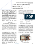 RFID Based Smart Attendance Monitoring System Using IoT