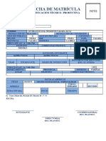 Azul Ficha de Matricula 2023-Centa