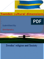 Sweden Cultural Dimensions: Submitted by