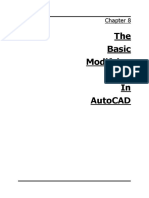 CH 8 The Basic Modifying Tools in AutoCAD