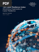 WEF Cyber Resilience Index 2022