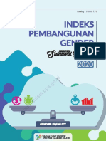Indeks Pembangunan Gender Provinsi Sulawesi Selatan 2020
