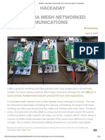 QMESH - LoRa Mesh Networked Voice Communications - Hackaday