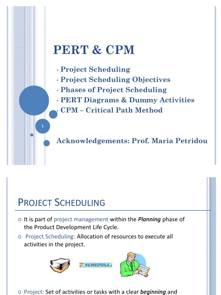 Pert and CPM - New | PDF | Analysis | Applied Mathematics