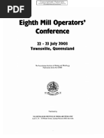 Eighth Mill Operators' Conference Proceedings 2003 - Evolution and Survival in The Minerals Industry (PDFDrive)