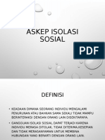 Isolasi Sosial