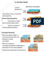 Plate Tectonics: Boundaries, Movement & Theory