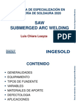 Tema 1.14 Soldeo Por Arco Sumergido - Luis Chiara