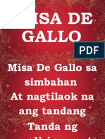 Misa de Gallo