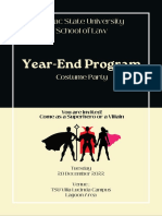 Program Year End Party 2