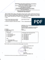 J. Surat Keterangan Terdaftar Pajak