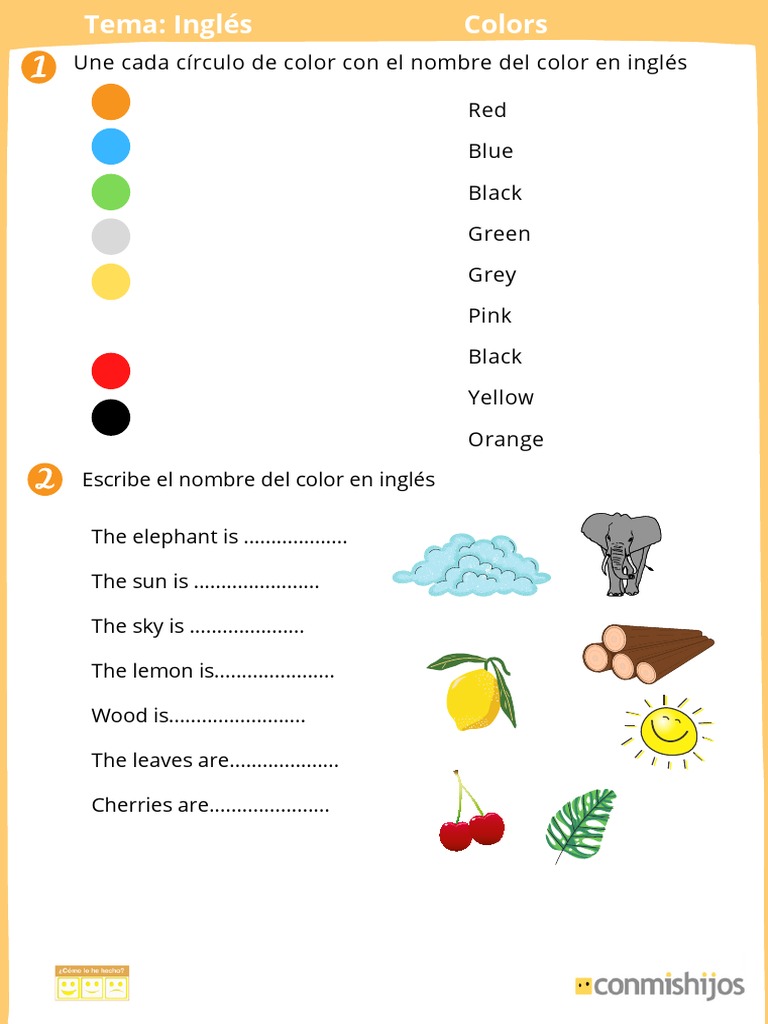 Color e Sen Ingles PDF