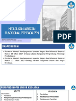 KEDUDUKAN JABATAyyN FUNGSIONAL PTP PADA PTN BIRO ORTALA