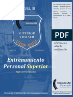InformaciÃ N Entrenamiento Personal Superior Therapeutic Venezuela Online