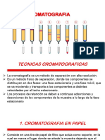 Tecnicas Cromatograficas