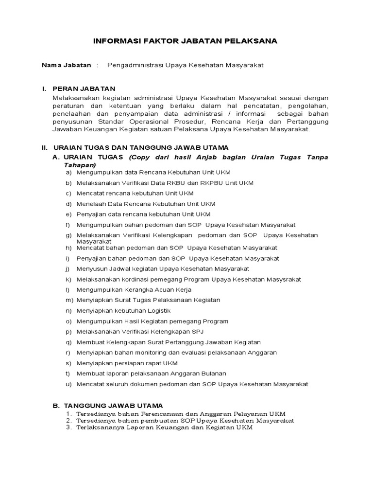 Infak Pengadministrasi Ukm TH 2020 PKC Jagakarsa PDF