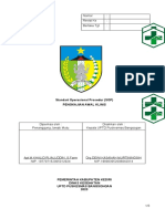 SOP Pemberian Oksigenasi di Puskesmas Bangsongan