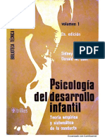 Libro- Psicología Del Desarrollo Infantil- Bijou y Baer Volumen 1