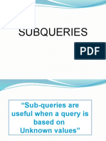 ORACLE LAB - 10sub Query