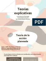 PP- Profe- Psicología social. Modelos explicativos del comportamiento