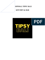 Proposal Tipsy Bali