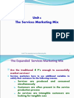Unit-5 The Expanded Servcies Marketing Mix