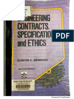 Engineering Contracts, Specificationsand Ethics