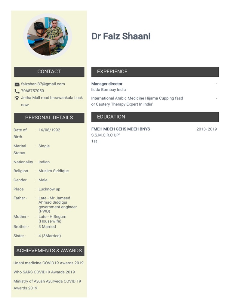 My CV | PDF