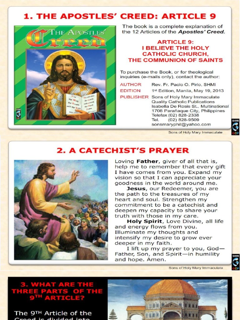 Apostles Creed Article 9 Pdf