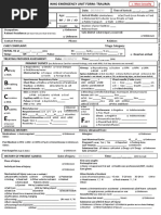 Who Standardized Emergency Unit Form Trauma