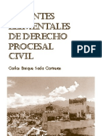 Derecho Procesal Civil - Apuntes Element Ales - Carlos Enrique Sada Contreras