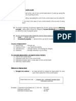 Chapter 6 Depreciation of Non-Current Assets