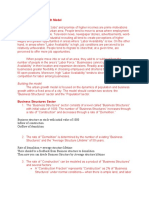 Exercise 9 Urban Growth Model