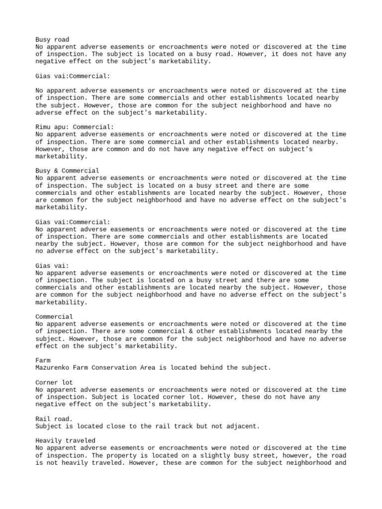 Busy Road PDF Land Lot Law And Economics