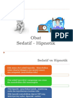 Obat Sedatif - Hipnotik