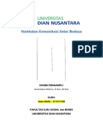 Hambatan Komunikasi Antar Budaya JONA FIX