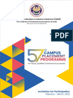 57th Campus Placement Brochure 2023 New
