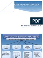 Materi Ke 8 Diksi Dalam Bahasa Indonesia