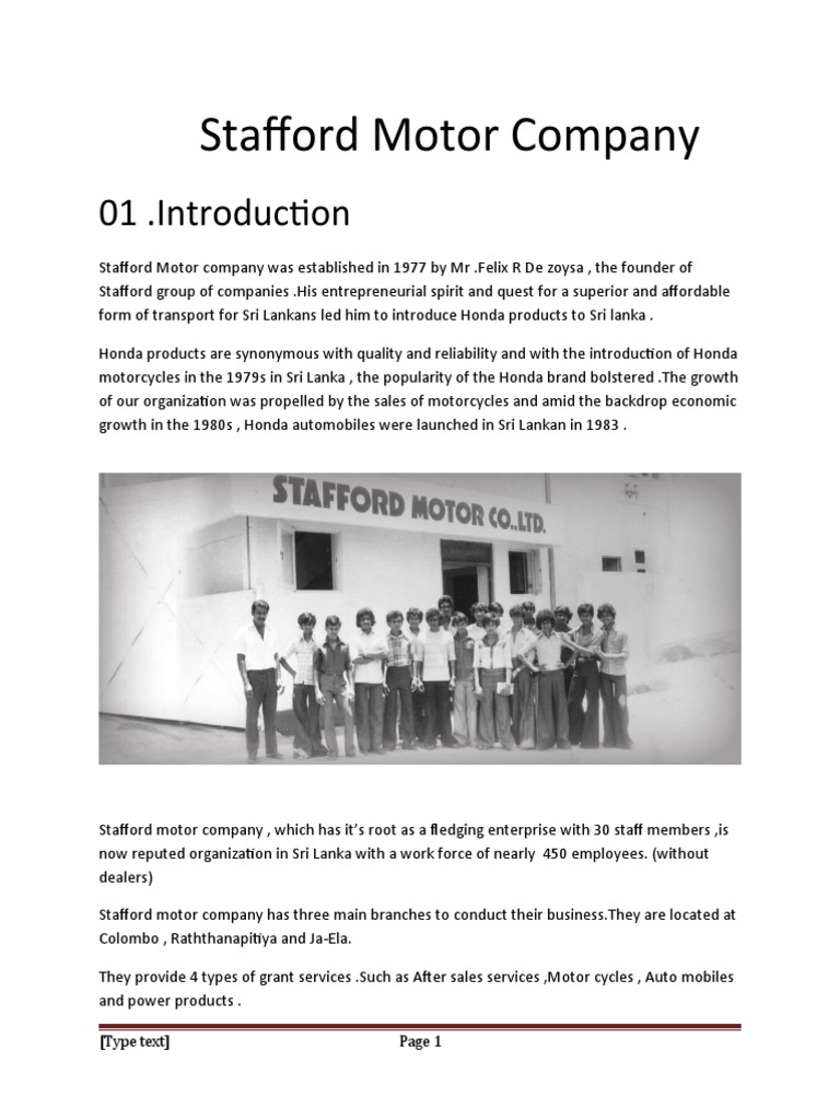 An Overview of Policies, Procedures, and Organizational Structure at