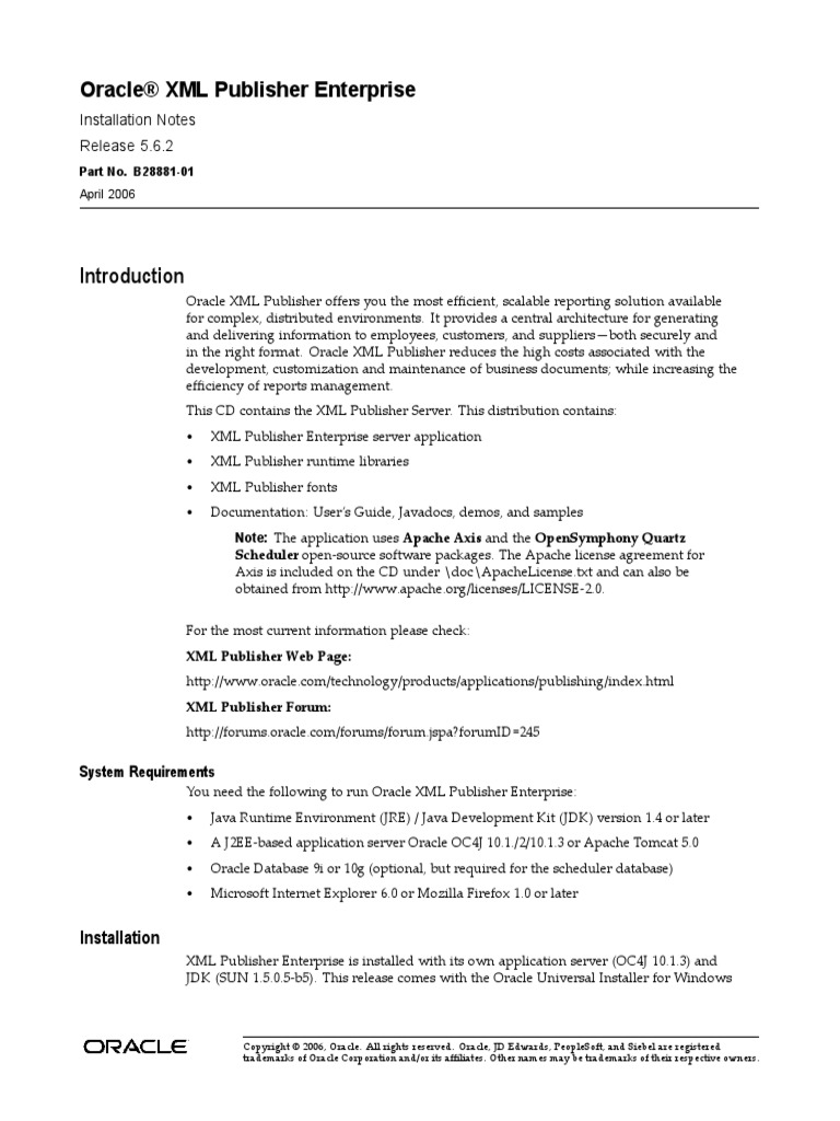 Install download free pdf databases oracle corporation