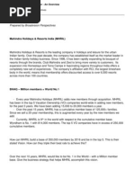 Leisure Hospitality Sector an Overview