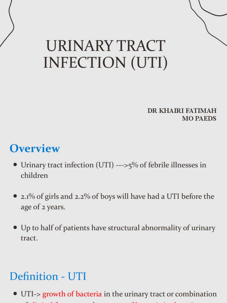 Urinary tract infection (UTI) visual data 6