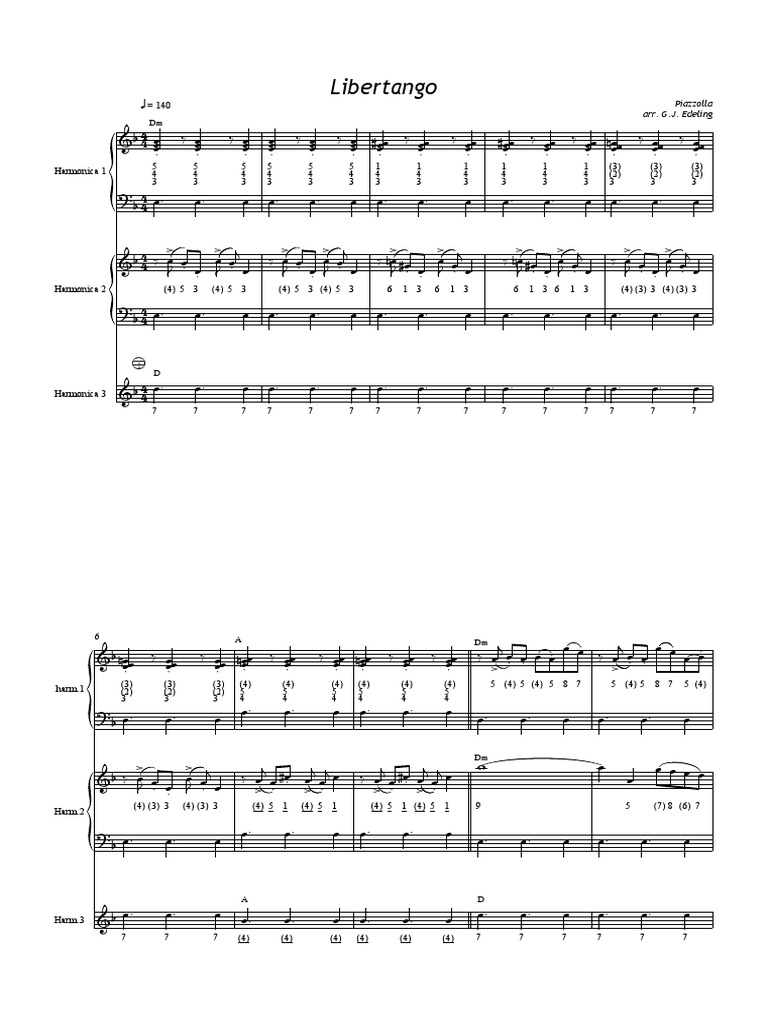 Libertango Partituur | PDF