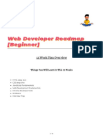 Roadmap Webdeveloper