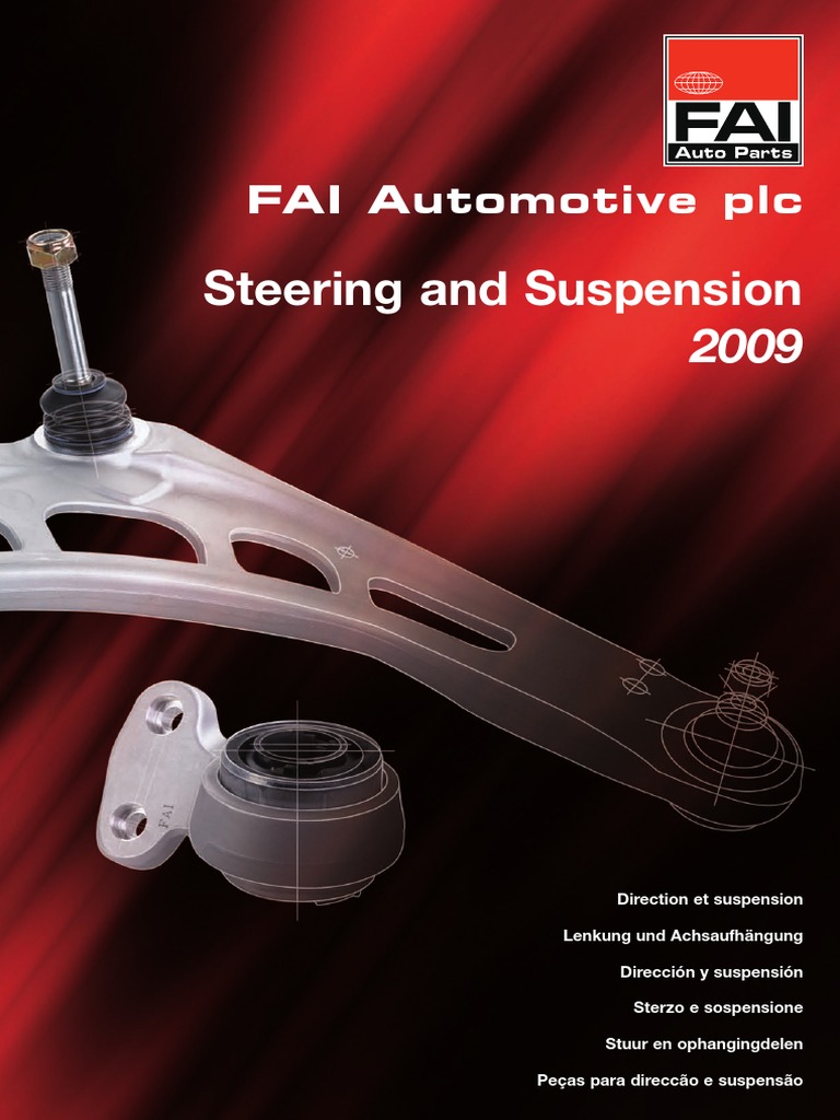 Steering and Suspension 2009 FAI Auto PDF Steering Vehicles