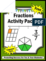 Fractions Activity Packet: Promoting Success For You & Your Students!