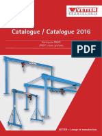 36381467646658catalogue Gamme Portiques Profi Vetter (036-0 FR en 03.16)