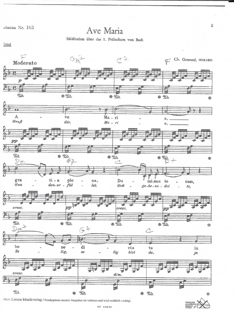 Ave Maria Gounod PDF