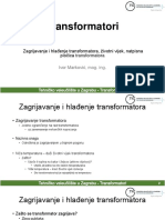 Zagrijavanje I Hlađenje Transformatora, Životni Vijek, Natpisna Pločica Transformatora